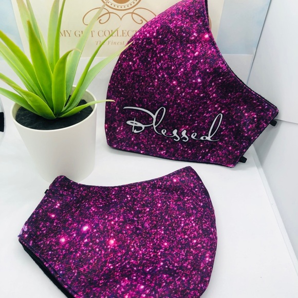“Blessed” Fashionable Facemask - Picture 1 of 6